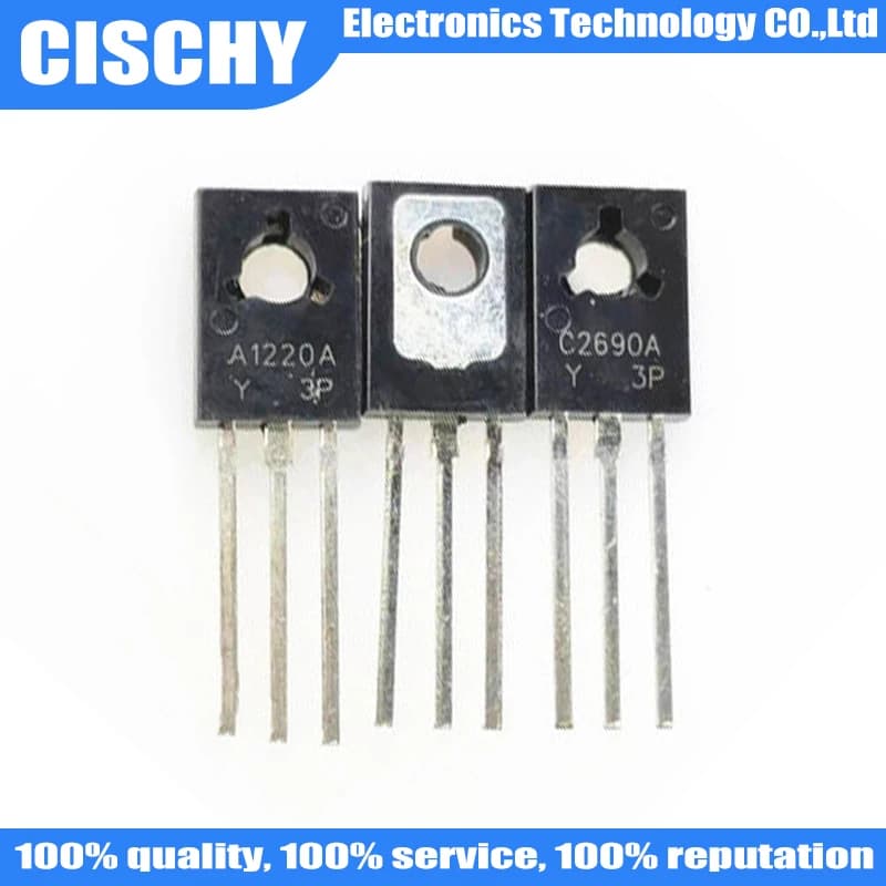 10 pz/lotto C2690A-Y A1220A-Y TO126 muslimexayb 2 sc2690 2 sa1220 TO-126 In Stock
