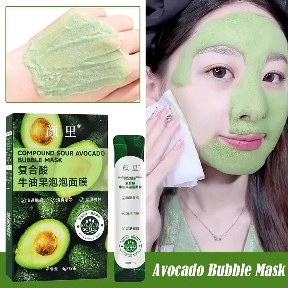 Korean Care Salicylic Acid Pore Shrinking Mask - Quick Blackhead Removal Tightening Smooth Face Skin Care for Large Pores