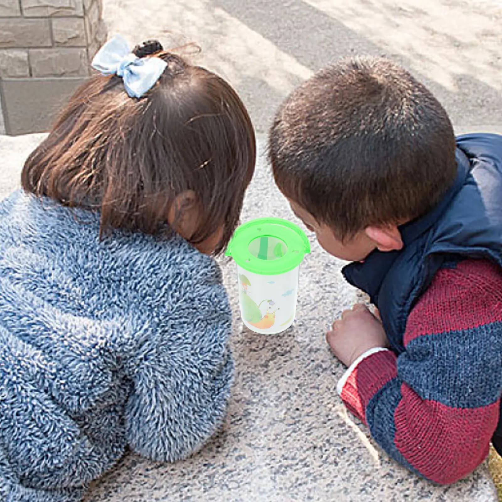 Set di Osservazione Insetti con Contenitore in Materiale Premium, Scatola per Esplorazione Scientifica per Bambini, Strumento Educativo per Collezionare Insetti