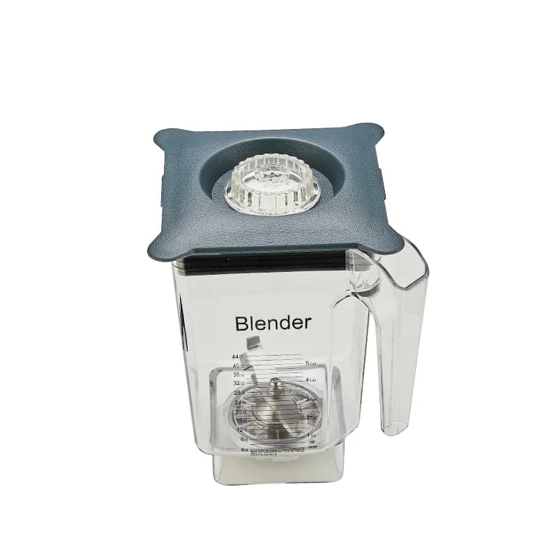 Contenitore per Frullatore Compatibile con Blendtec Serie Q 825 570 575 625 650 725 759 800 825 885, Bicchiere di Miscelazione WildSide+, Accessori di Ricambio