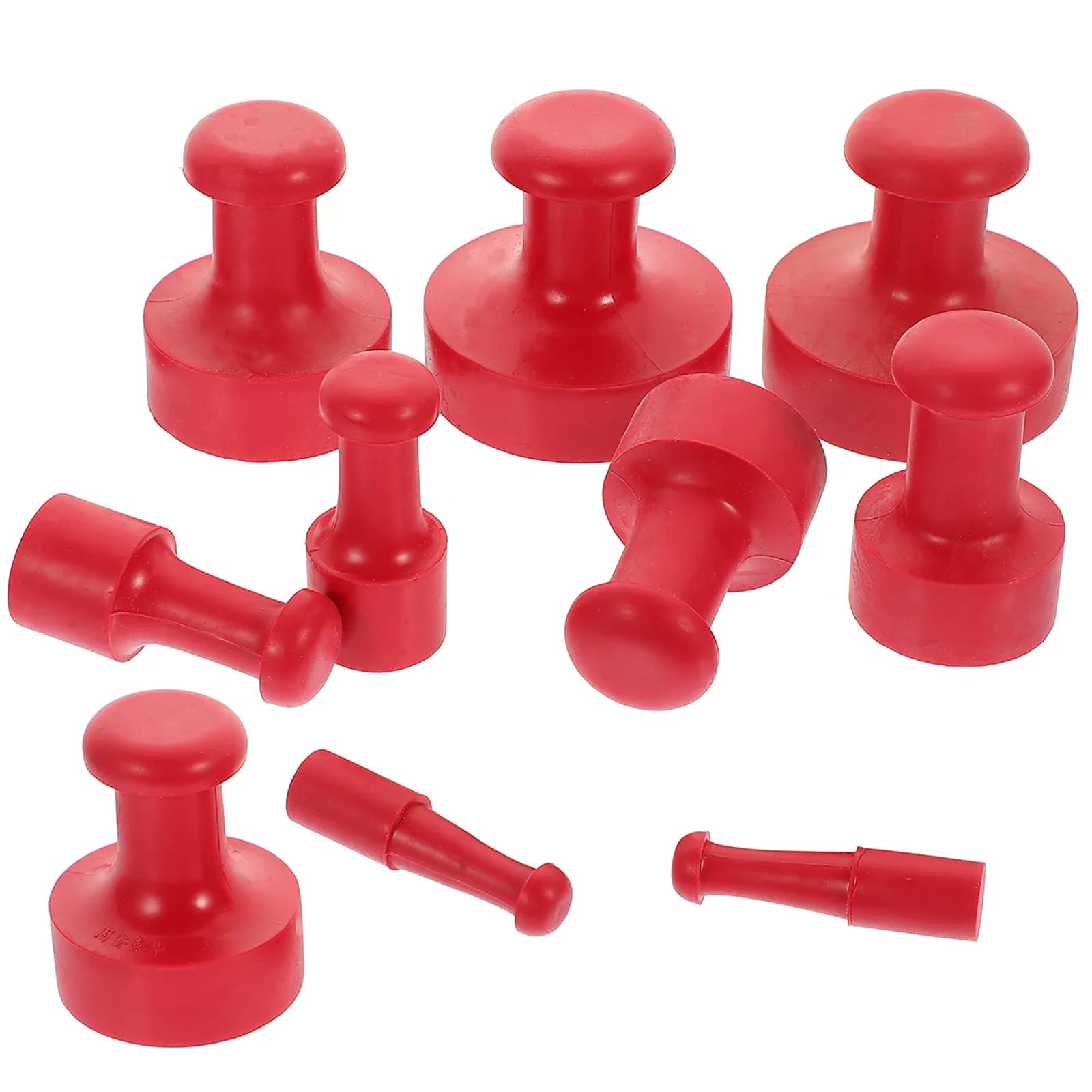10 Pezzi di Materiali per Sigilli in Gomma, Blocchi per Incisione Fai-da-Te per Buste di Carta, Cartoline, Scrapbooking, Forniture per Timbri in Gomma