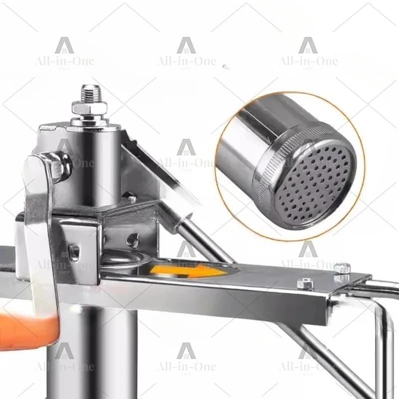 Household Stainless Steel Noodles Maker Manual Pasta Pressing Machine Hand Crank Cutter