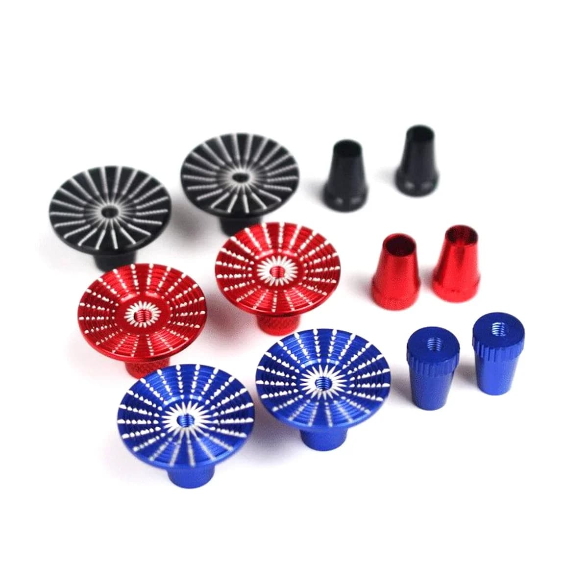M3 M4 Trasmettitore in alluminio Joystick Thumb Stick Ombrello Thumbstick Rocker antiscivolo per RC Futaba Spektrum Frsky JR Drone