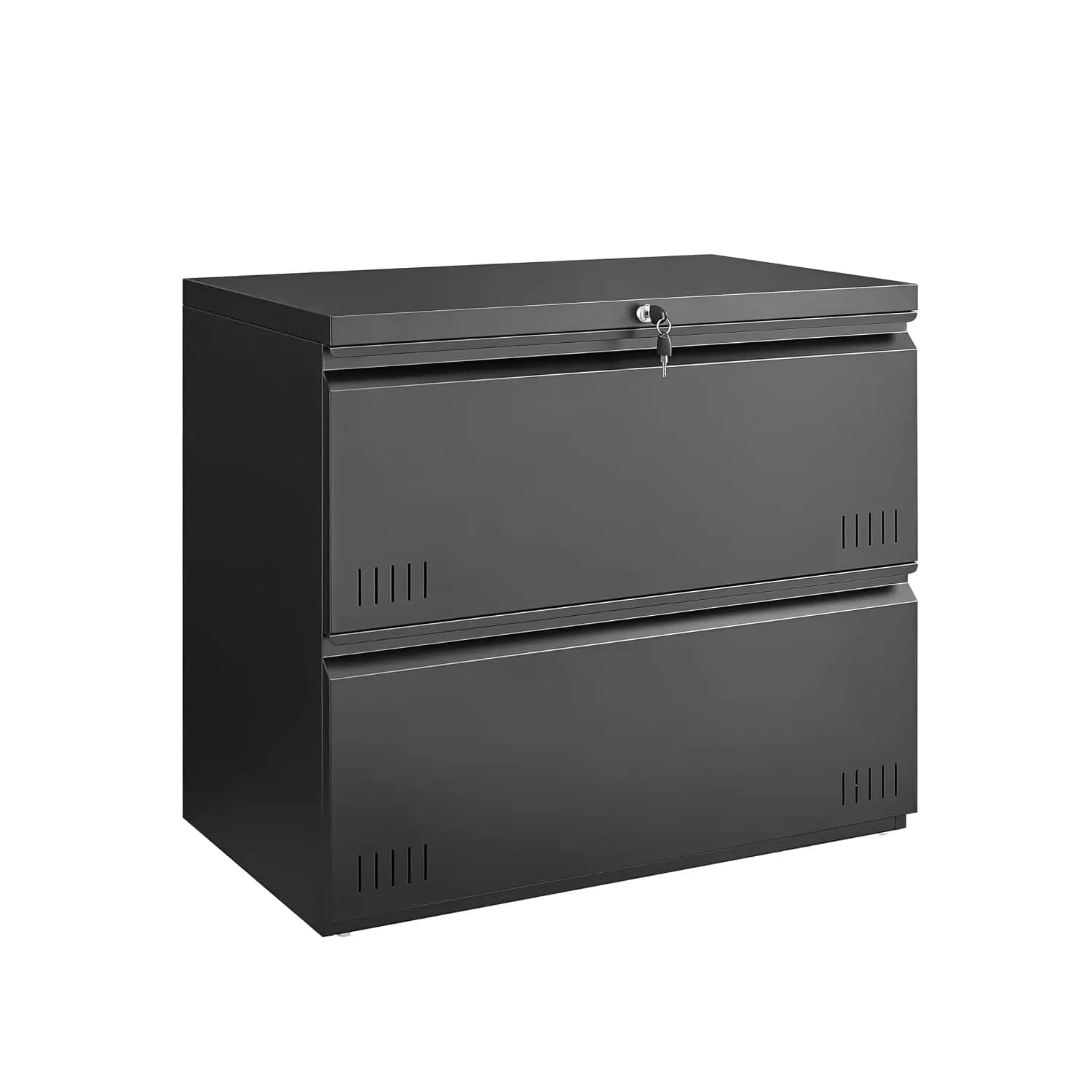 2 Drawer Lateral File Cabinet with Lock & Printer Stand for Home Office A4 Letter Legal Folders, Customized