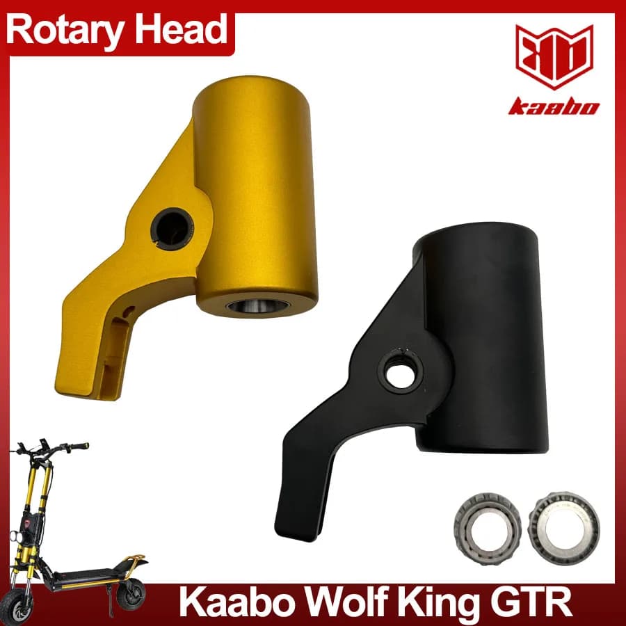 Parte rotante del telaio del connettore di connessione anteriore con testa rotante GTR per accessorio originale per scooter elettrico Kaabo Wolf King GTR da 12 pollici