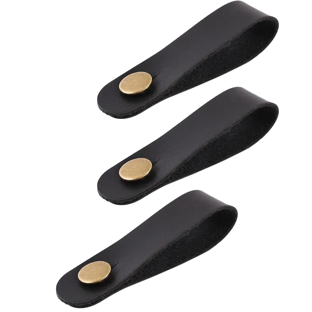 Set di 3 Supporti per Cinghia da Chitarra, Fissaggio al Manico per Chitarra Acustica, Elettrica, Ukulele e Basso