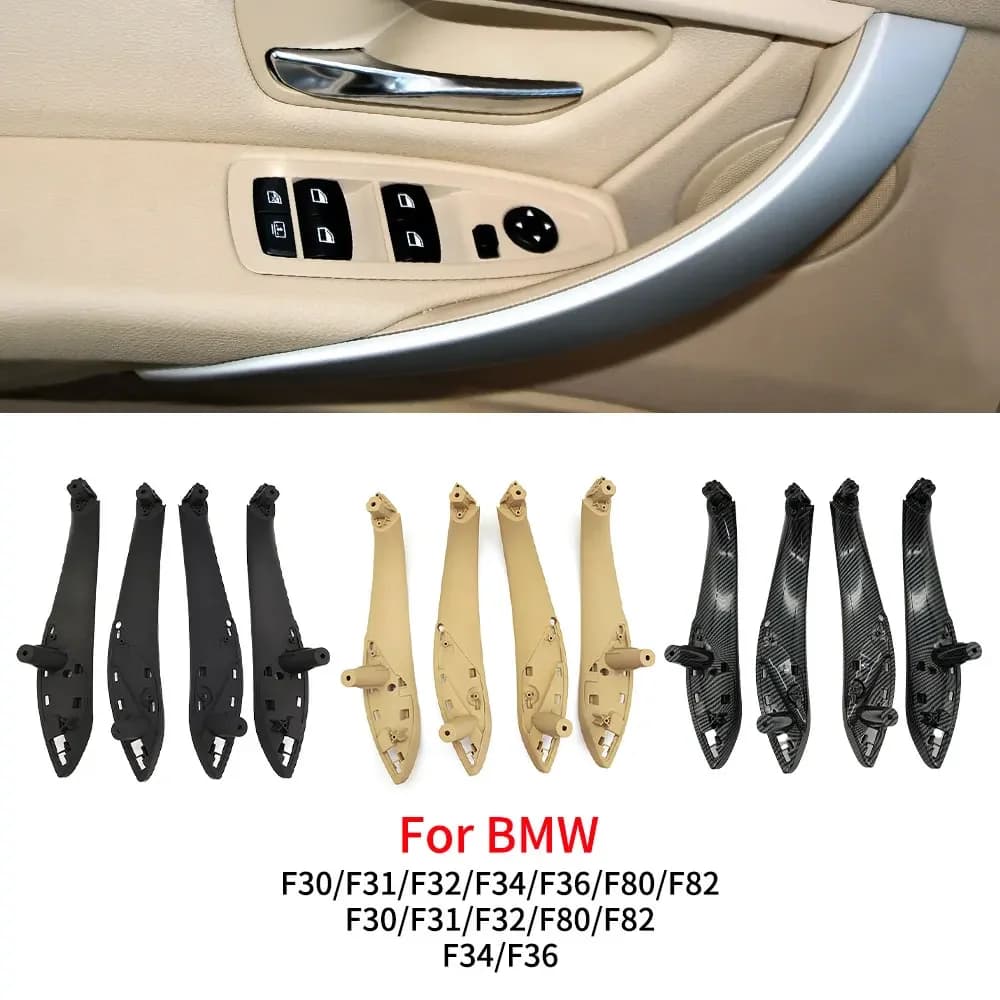 Auto Front Rear Door Handle Pull Accossory For BMW F30 F31 F32 F33 F36 3 4 Series 318 320 328 335 420 430 2012- 2019