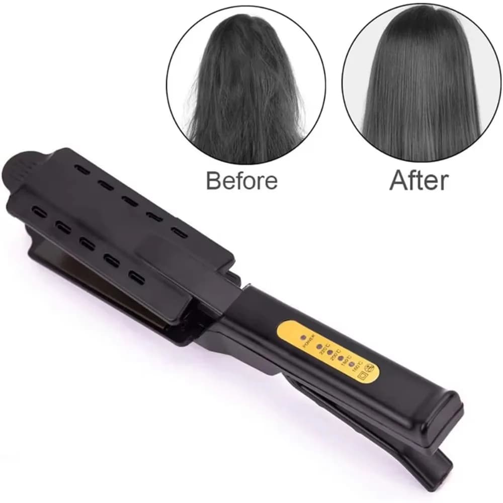 Quick Heating Hair Plate, Anti-Caldo, Anti-Static, in Vapore, with 5 Levels, Anti-Coldness, Larghe Plates