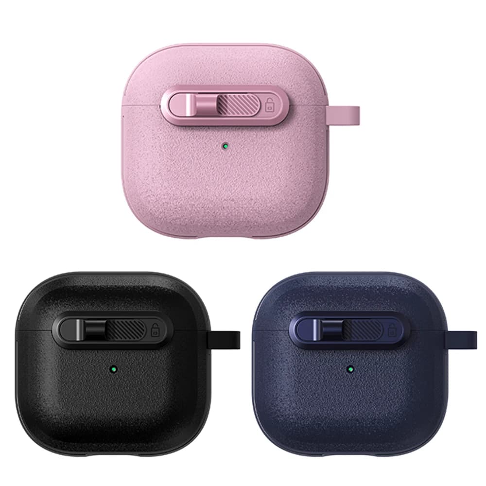 Satin earphone case for Apple Airpods 4 3 Pro 2 1 Pro2 Wireless headset Case with horizontal magnetic closure Protective cover