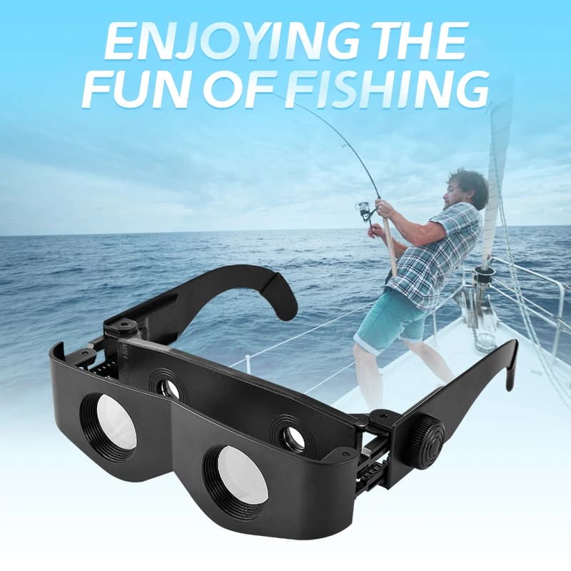 Nuovo Telescopio da Pesca ad Alta Definizione, Binocolo con Visione Regolabile, Telescopio Portatile per Visione Notturna, Occhiali per Birdwatching