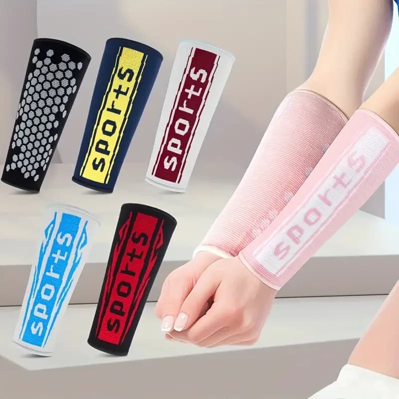 Men's and Women's Pressurized Knit Arm Protectors 1PC For Outdoor Cycling, For Basketball Volleyball Pole Guards