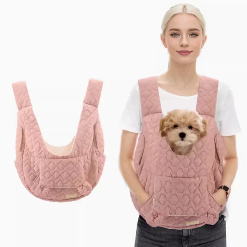 Pet Carrier Backpack Extra Large Capacity Dog Cat Chest Bag Waterproof Wind Resistant Portable Outdoor Travel Bag