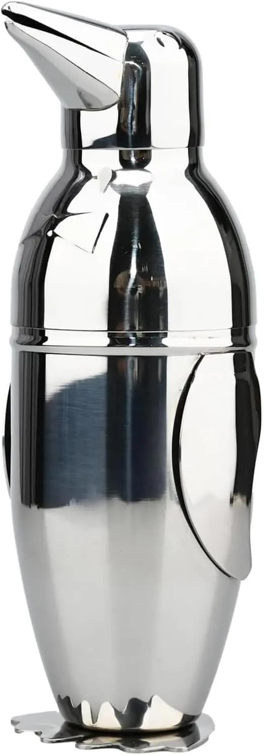Set da Barman in Acciaio Inox con Shaker per Cocktail e Colino, 17 oz, Accessori Essenziali per Bar