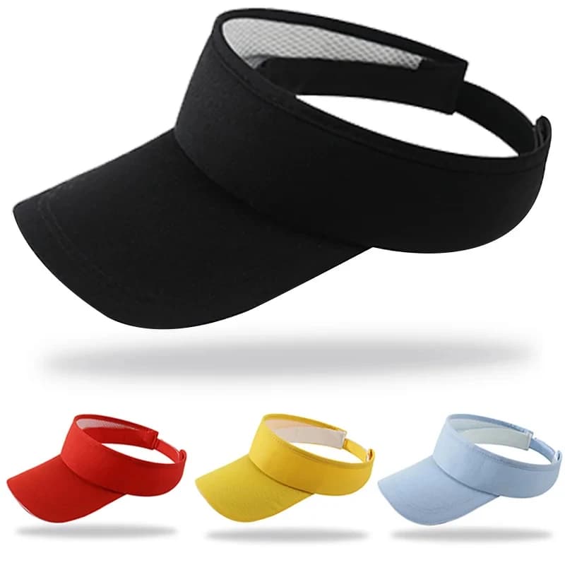 Cappello parasole e protezione solare per uomo e donna Cappello da sole per sport all'aria aperta UV Corsa Cappello a cilindro vuoto Cappello da baseball per il tempo libero Estate da donna