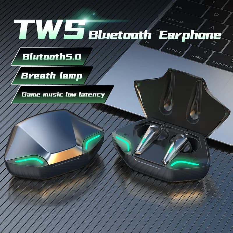 G11 Bluetooth Gaming Headphones Wireless Bluetooth Headphones Bluetooth earphones HIFI earphones with microphone Charging box Free shipping