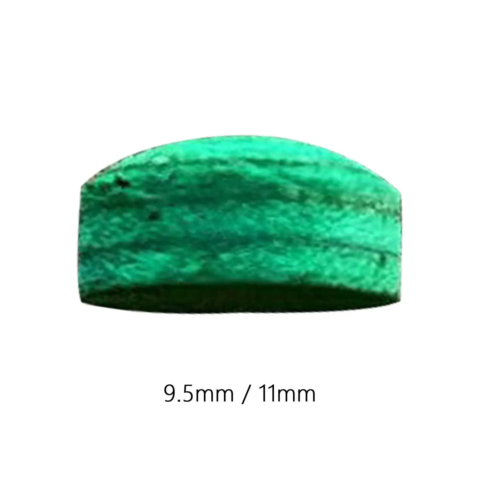 Pool Cue Replacement Tip Hard PU Leather Billiards Stick Head Snooker Repair Tools Accessories for Indoor Game
