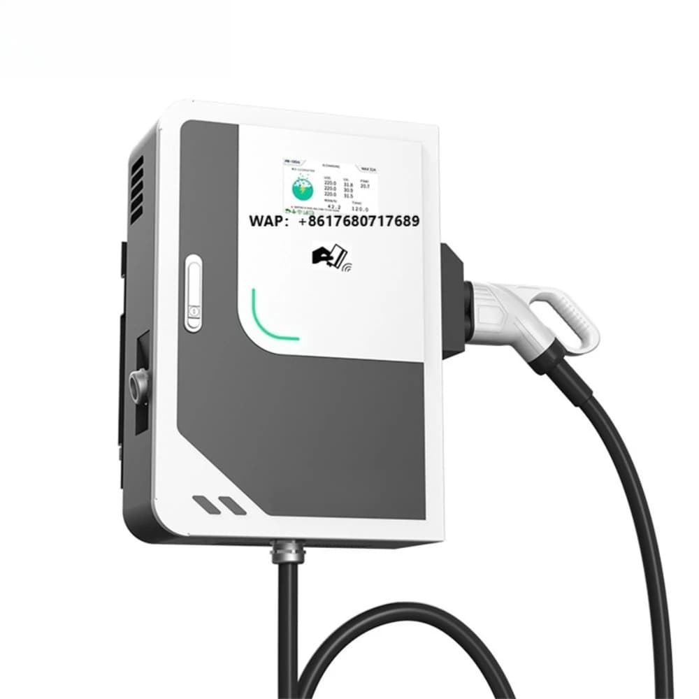 Caricatore Rapido DC CCS1 CCS2 da 20kW, Stazione di Ricarica EV DC da 30kW 40kW a Parete, Produttori di Caricatori EV DC per Auto Elettriche