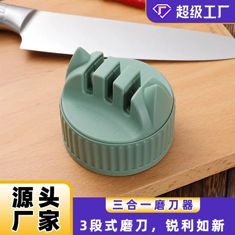 Sharpeners Sharpeners for three-stage cat head Sharpeners for three-purpose household use