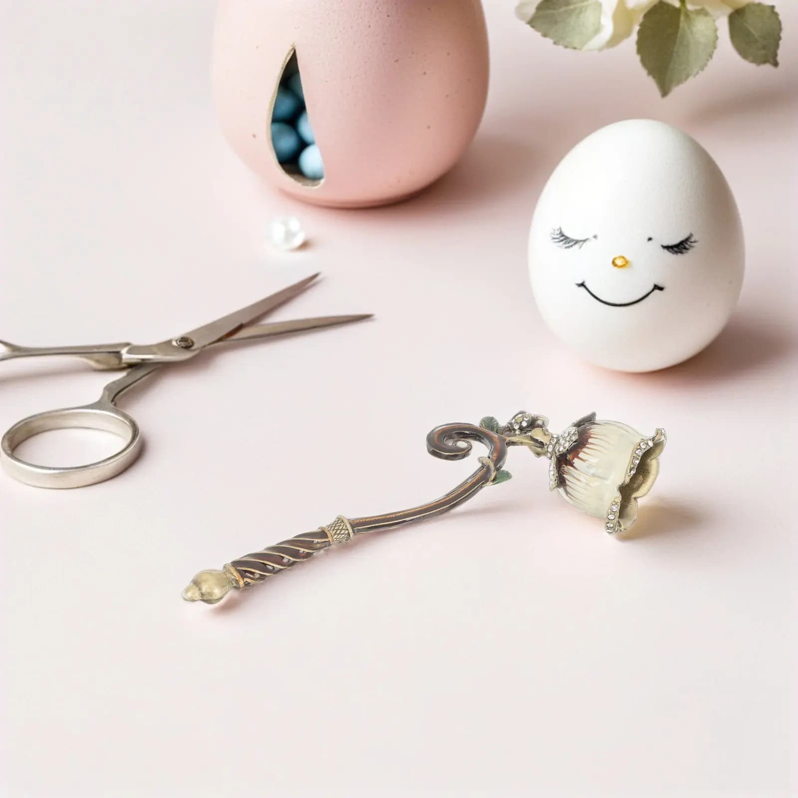 Spegnicandele in Metallo Premium con Manico Lungo per Spegnere in Sicurezza Candele Profumate, Tealight, Decorazione Casa, Regalo