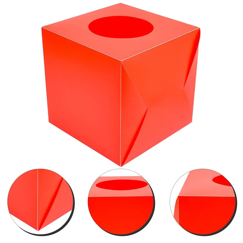 2-piece lottery box, light, multifunction, for games with lottery balls, for meetings, donation cases