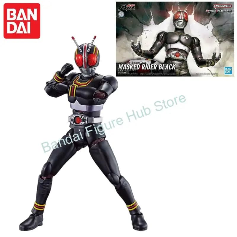 In Stock Bandai Figure-Rise Frs Kamen Rider Black Black Sun Son of The Sun Cool Gift Mecha Warrior Figure Garage Educational Toy