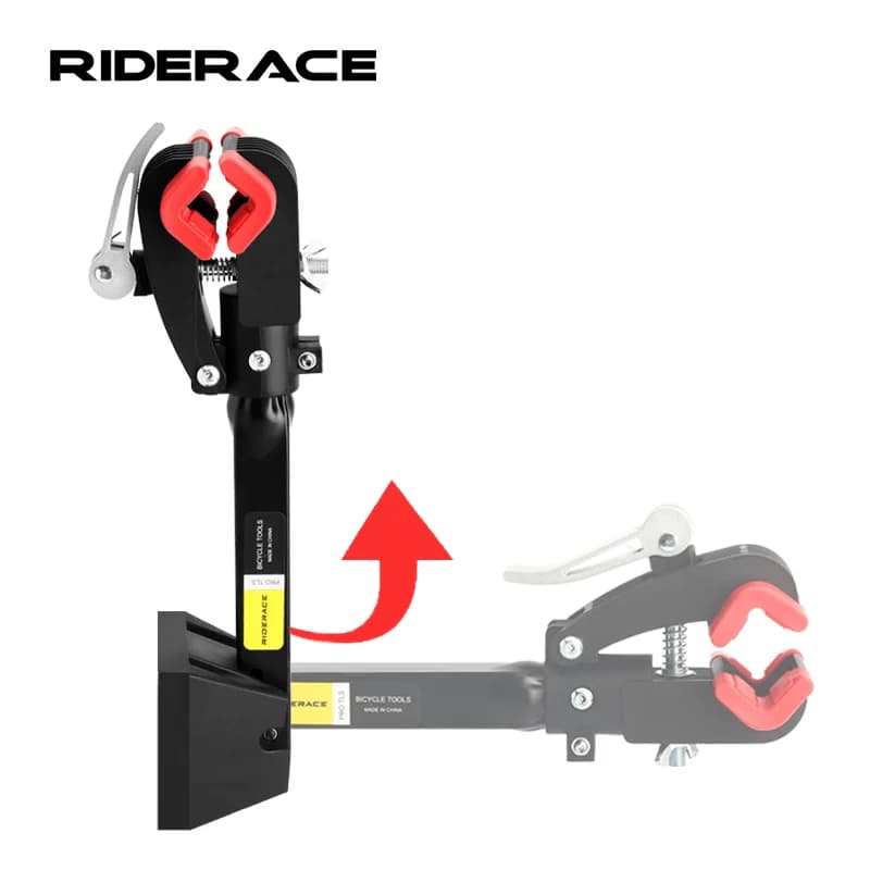 Staffa per montaggio a parete per bicicletta regolabile Supporto per display con gancio a muro per bici Supporto per riparazione resistente ad alta resistenza con bulloni di espansione
