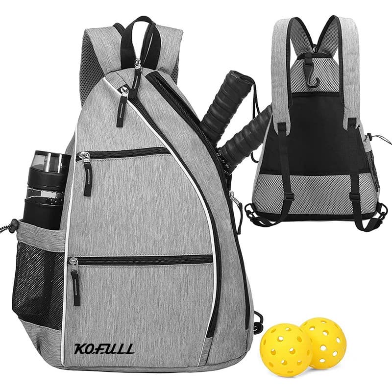 Pickleball bag for men and women, Adjustable backpack with Pickleball and Tennis racket holder, 3 Colors