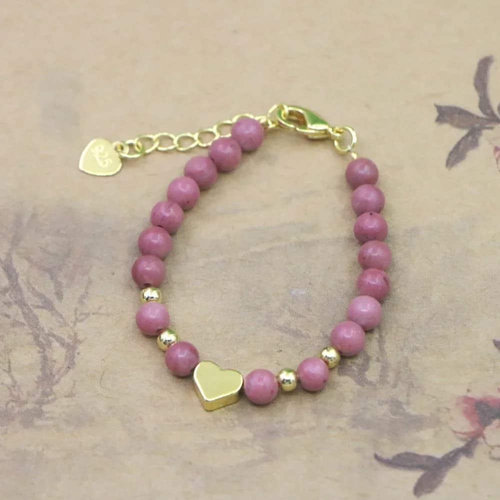 Bellissimo braccialetto di cristallo in pietra naturale, battesimo per bambini, chiusura a moschettone, parti, yoga, Natale, matrimonio, ragazze, regalo, gioielli, fascino di moda