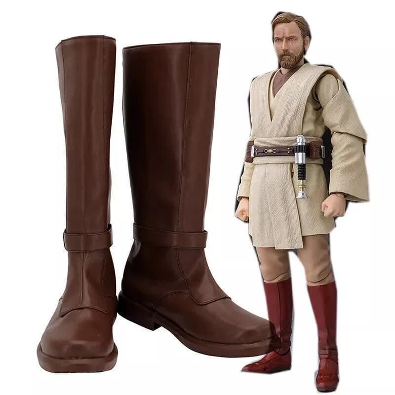 Film di fantascienza Cosplay Samurai Letterario Retro Stivali da uomo Stivali da cavaliere equestre Scarpe da gioco di ruolo da palcoscenico Puntelli per feste