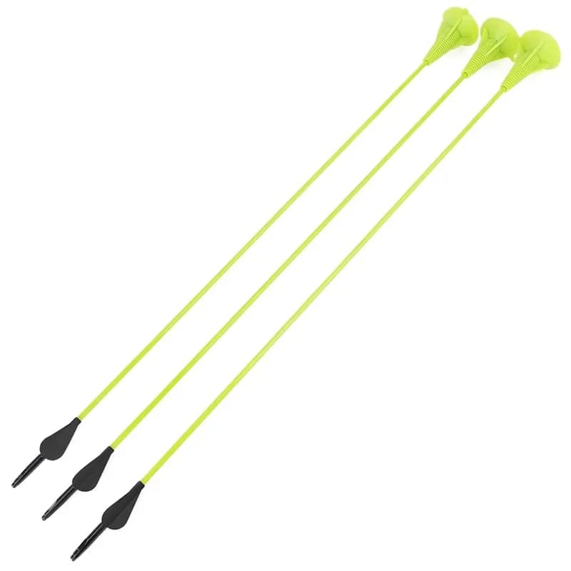 6/12PCS Tiro con l'arco Bambini Ventosa Freccia Giocattolo Arco ricurvo composto Intrattenimento sportivo Frecce in silicone Gioco di tiro Frecce a ventosa