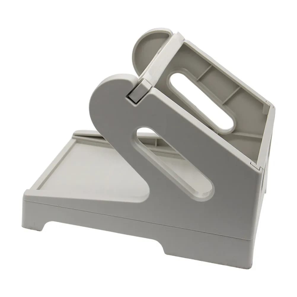 Supporto per etichette a doppio uso, supporto esterno per carta a ventaglio, accessorio compatibile con stampante per etichette da tavolo