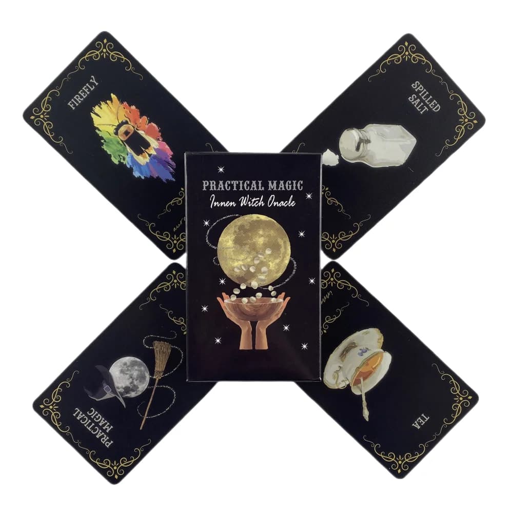 Practical Magic Oracle Cards Deck Playing Cards Tarot English Version Guide Card Game Board Game