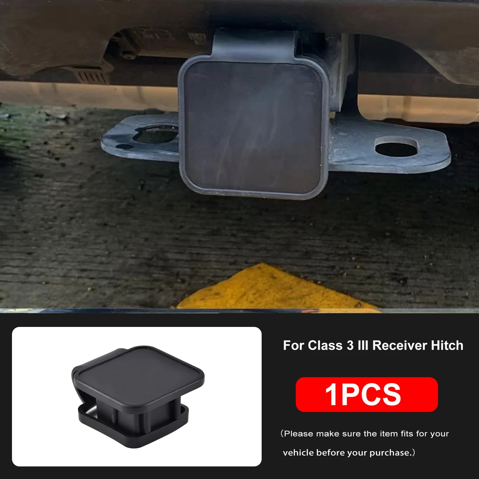 CKEGUO Trailer Hook Covers for 2 inch waterproof towing hook Universal protection for hose cap External CSR accessories for car