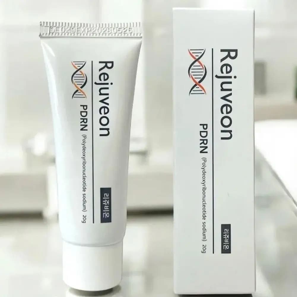 Crema Viso Riparatrice Quotidiana Rejuveon 20g - Estratto di Salmone PDRN, Antirughe Illuminante, Idratante Potenziato Per Tutti i Tipi di Pelle