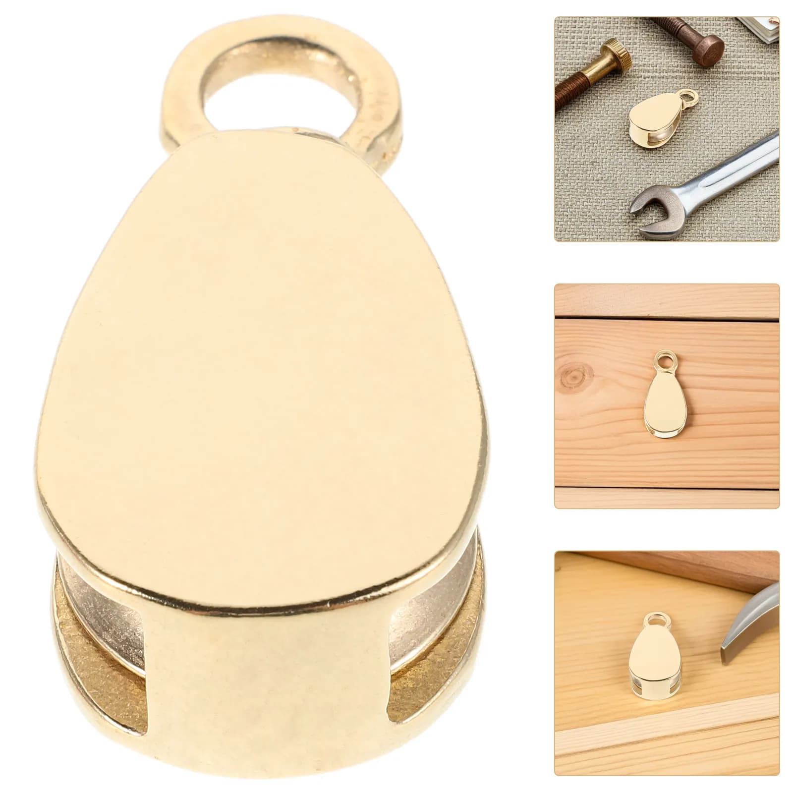 Premium Brass Flag Pulley for Boating Sailing Flagpoles Marine Applications Smooth Rope Movement Versatile Fit Flag Pole