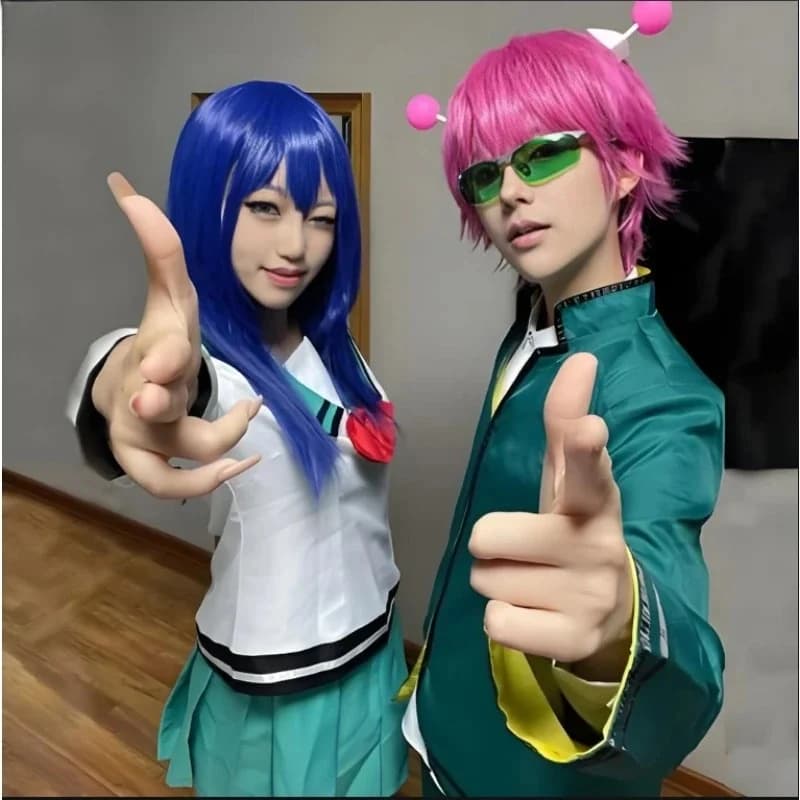w;3.c\6;h'8/Anime Saiki Kusuo The Disastrous Life Costume Teruhashi Kokomi Cosplay School Jk Uniform Holiday Party Ca5'u.9;m\4/p