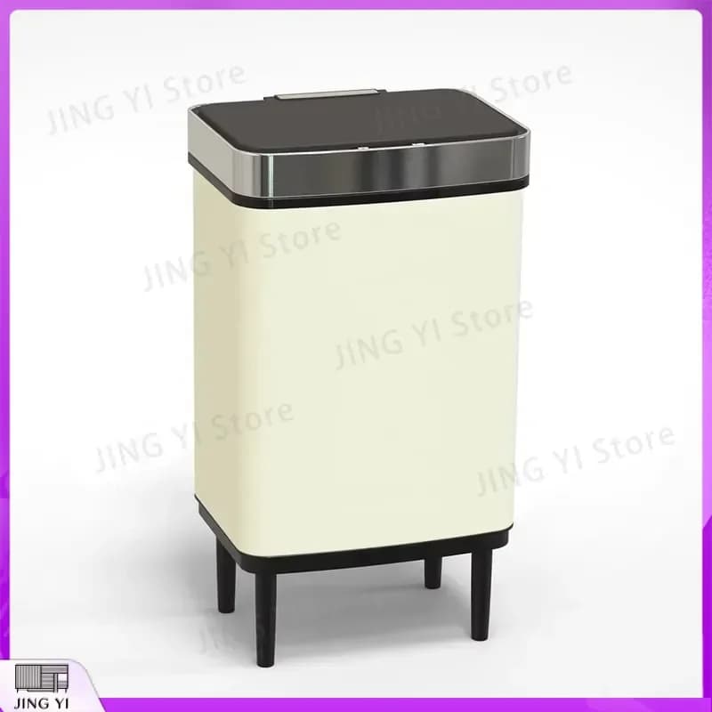 Smart Sensor Trash Can Automatic Lid Waste Bin Touchless Garbage Can for Kitchen Bathroom Bedroom Home Office Modern Design