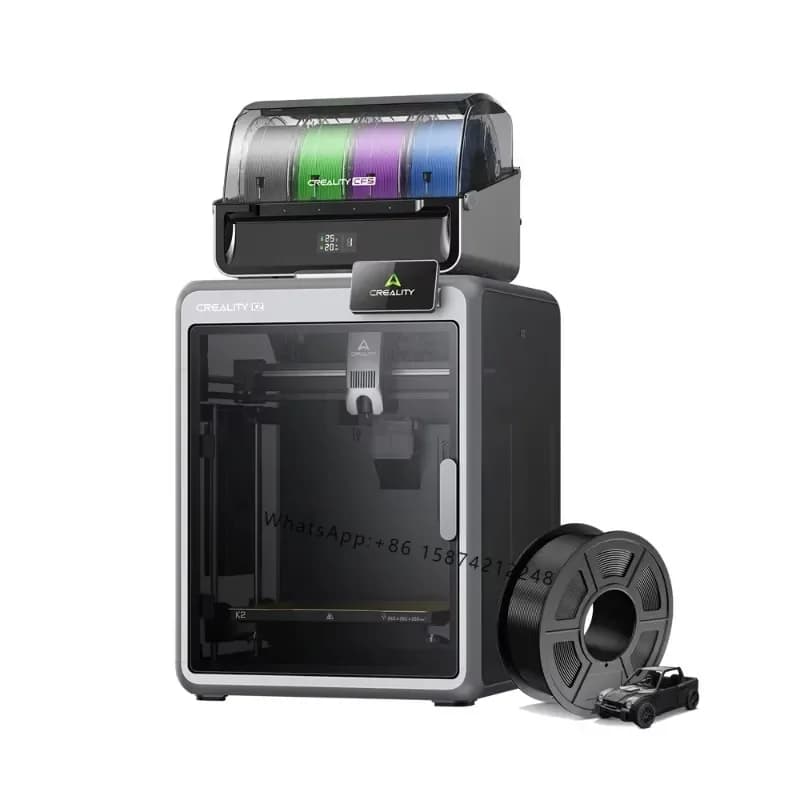 New Arrival K2 Combo Multicolor 3D Printer, AI Auto-Leveling, High-Speed Desktop for Home, 16 Colors Printing