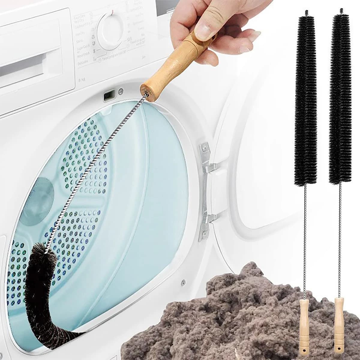 1pc spazzola per la pulizia della lavatrice 700mm pulizia della lavatrice cilindro interno spazzola per parete interna spazzola per pulizia tubi domestici