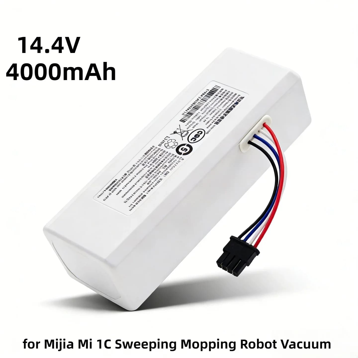 P1904-4S1P-MM Batteria ad alte prestazioni – Ricaricabile di ricambio per aspirapolvere robot Mijia Mi 1C