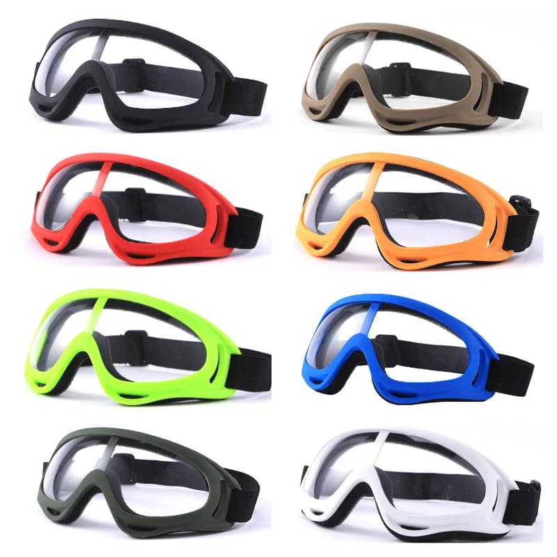 Occhiali da moto Cross-border X400, occhiali da ciclismo per esterni, occhiali antivento e antipolvere per sci, maschera.