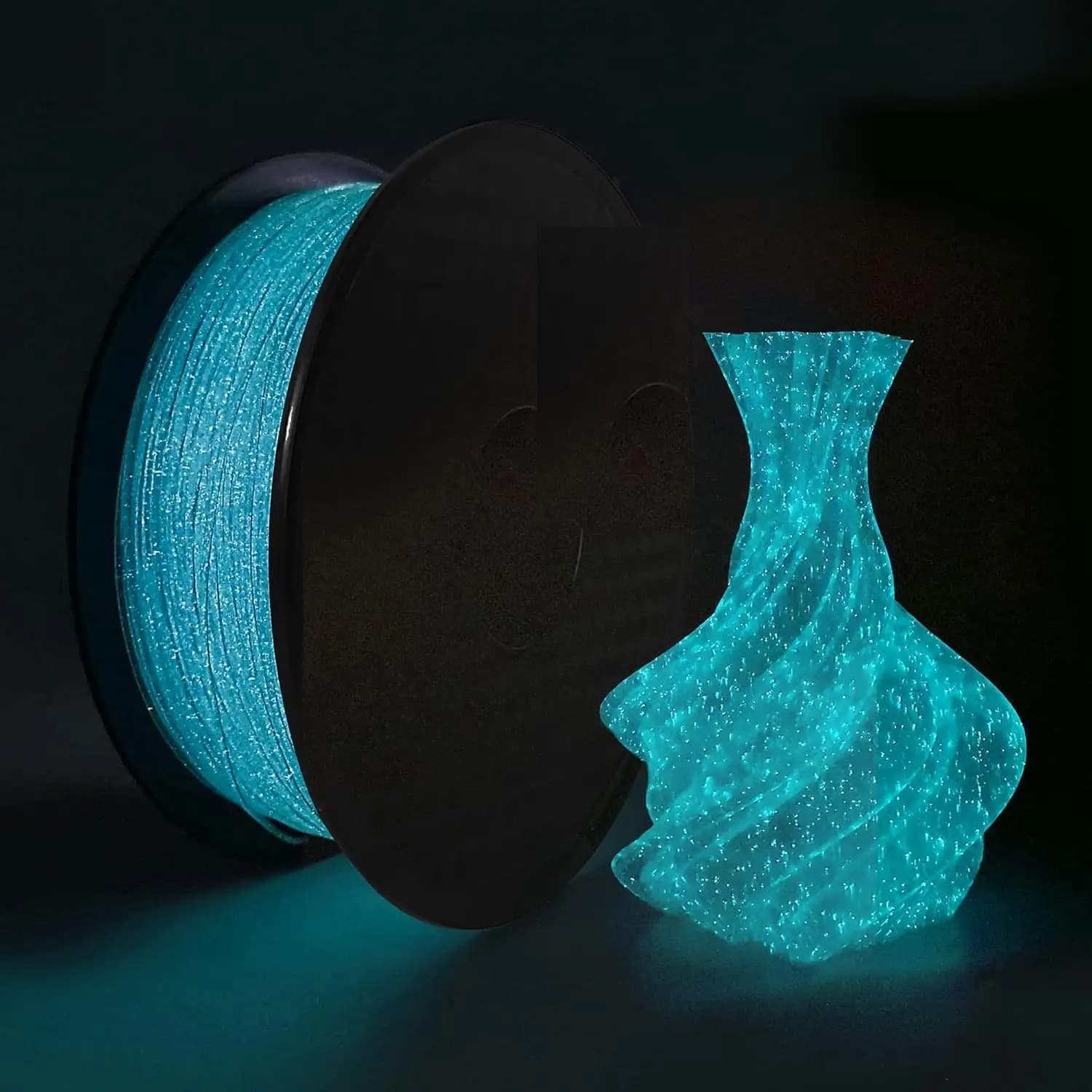 PLA thread for 3D printer Luminous Stars 1,75 mm, starry sky that lights in the dark, bright nights. 3D Fai-da-Te Printing Filament for Halloween