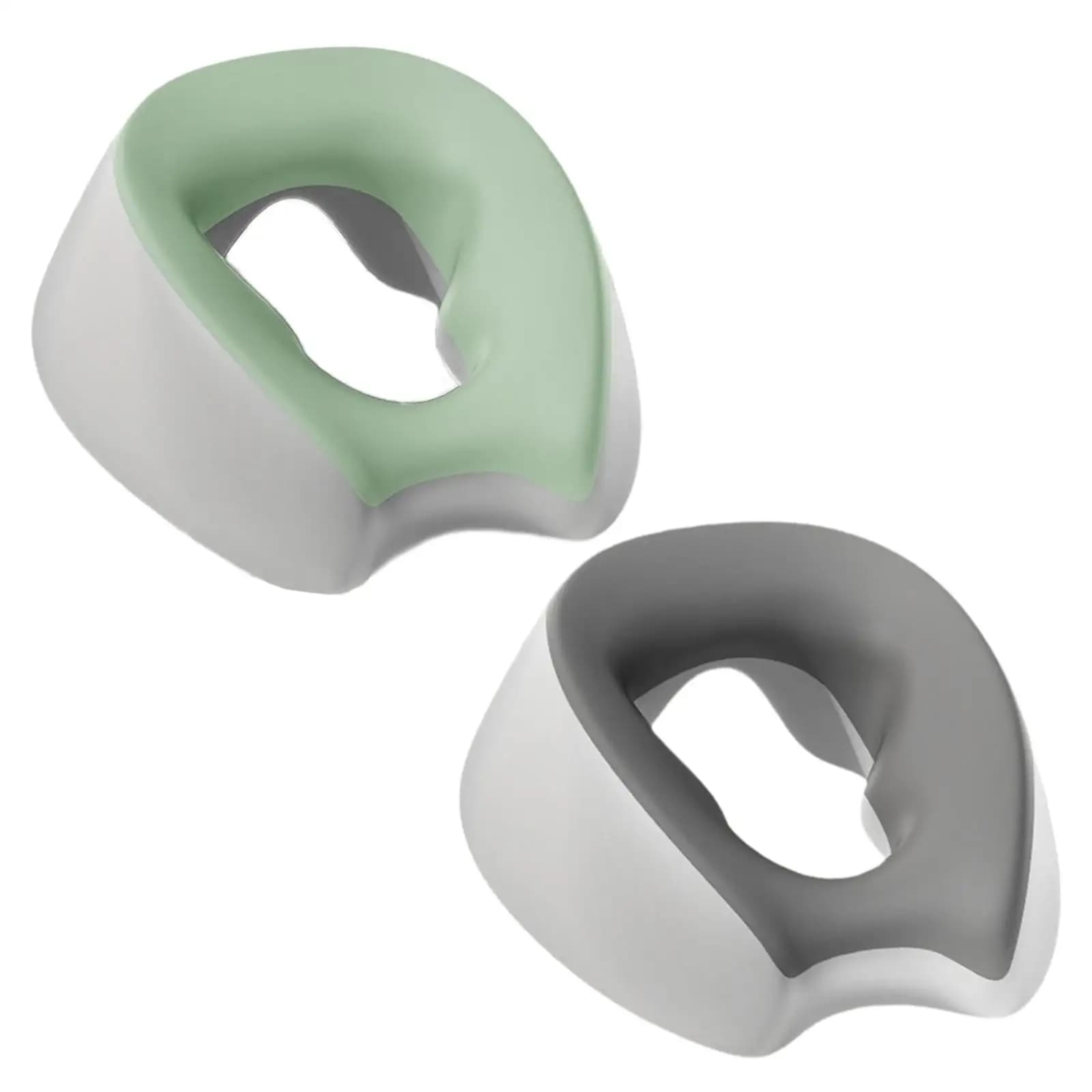 Cuscino per il viso traspirante in memory foam per il viso per aereo da viaggio a casa