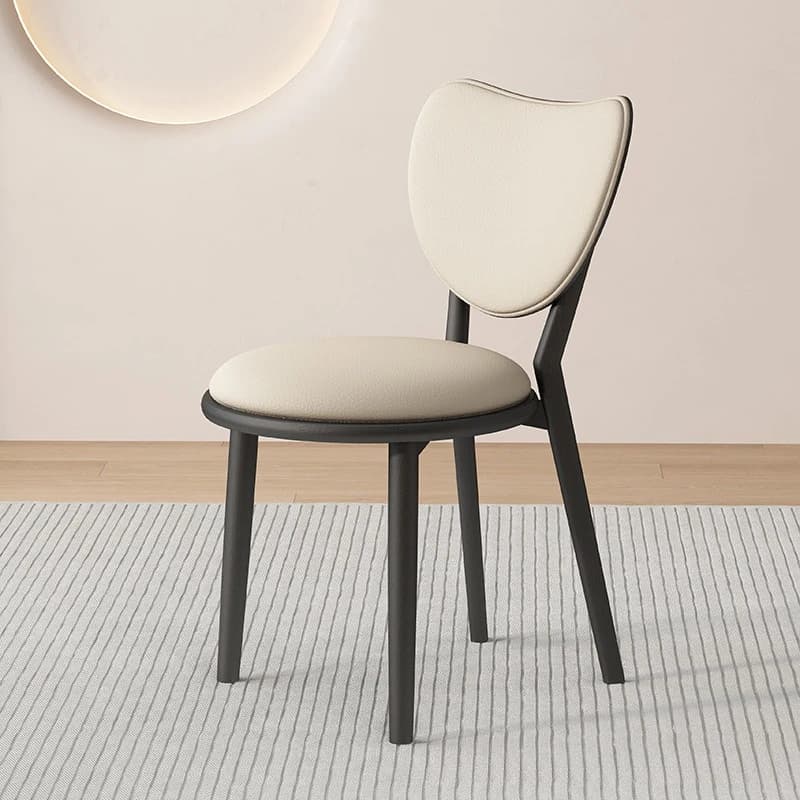 #Solid wood dining chairs, simple cushioned backrest chairs, dressing chairs, restaurant and hotel , home leisure chair