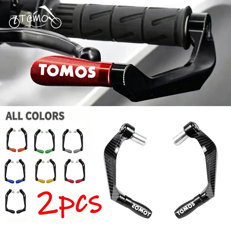 For Tomos Nitro Arrow Sprint LX Streetmate R A35 Racing TT Motorcycle Handlebar Grip Guard Brake Clutch Lever Protector