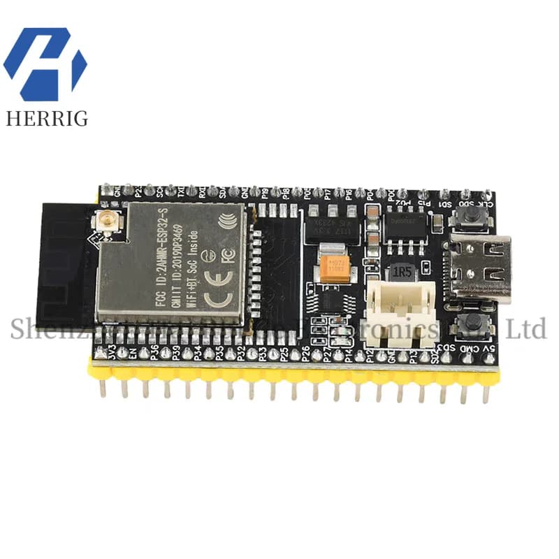 Modulo ESP32-S: Antenna esterna IPEX, modulo scheda di sviluppo WIFI ESP32, con interfaccia batteria di tipo C