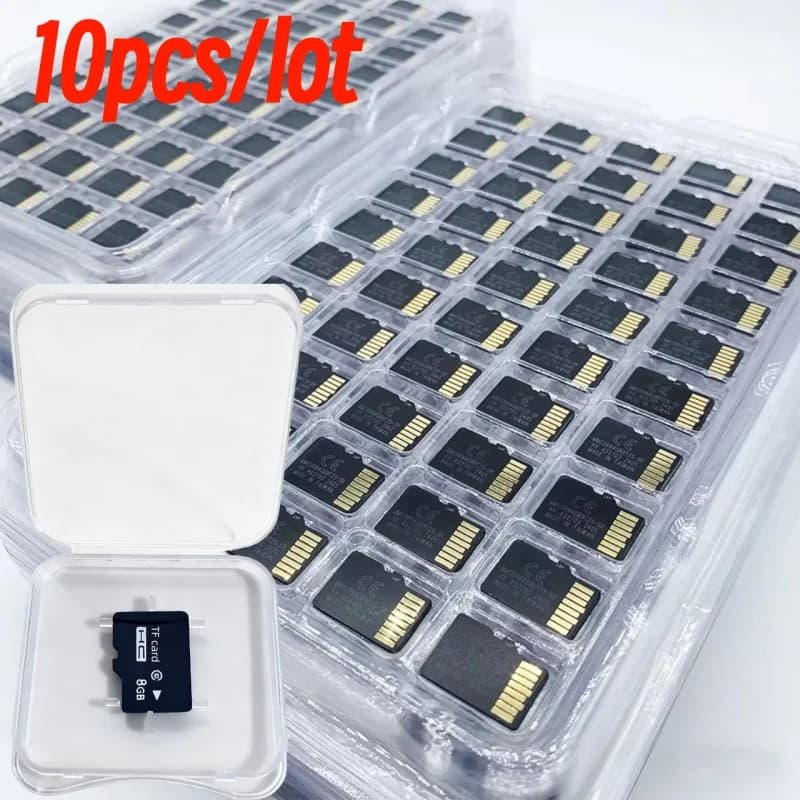 10 piece TF cards 128 GB 32 GB 64 GB 16G 8G 4 GB SD cards for cameras, digital devices, flash memory cards and TF cards for mobile phone