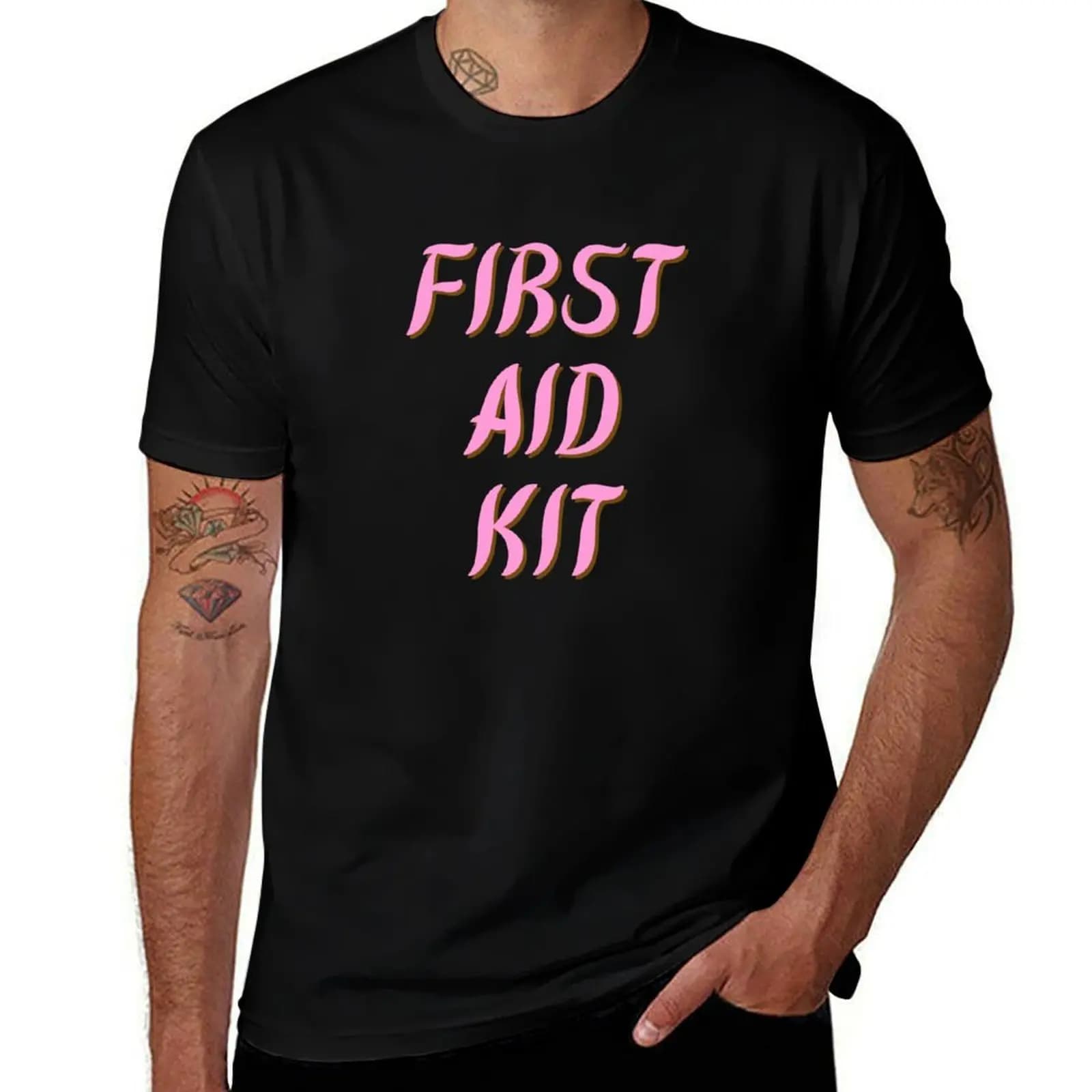 First Aid Kit T-Shirt High Elasticity Sports T-Shirt