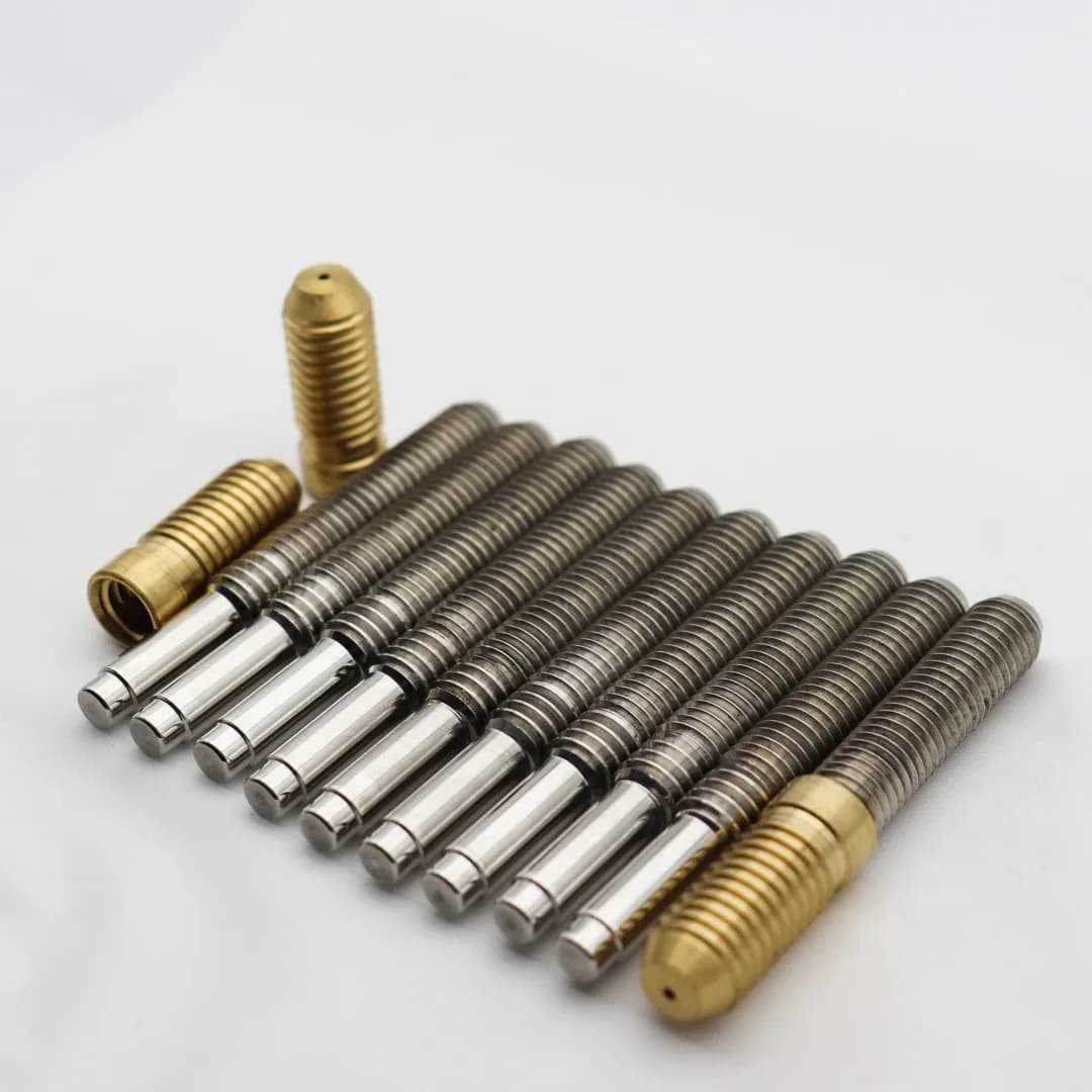 Perno per stecca da biliardo in acciaio inossidabile con giunto Accu-loc e accessori da biliardo con inserto in ottone