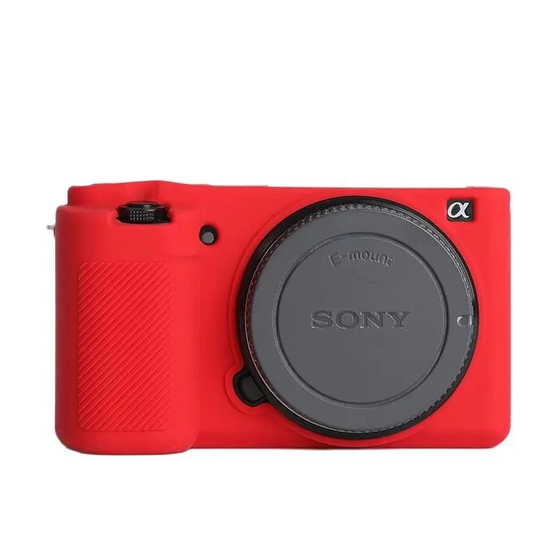 Per SONY ZV-E10 Custodia morbida per fotocamera in silicone Protezione liscia Custodia per fotocamera ZVE10 in silicone digitale con sensazione confortevole